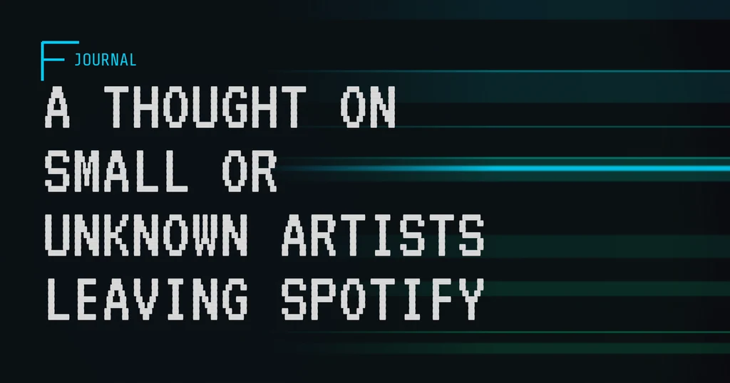 chad rising - A Thought on Small or Unknown Artists Leaving Spotify